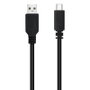 Nanocable Cable USB 2.0 USB-C a USB-A, 1.5 m, Negro